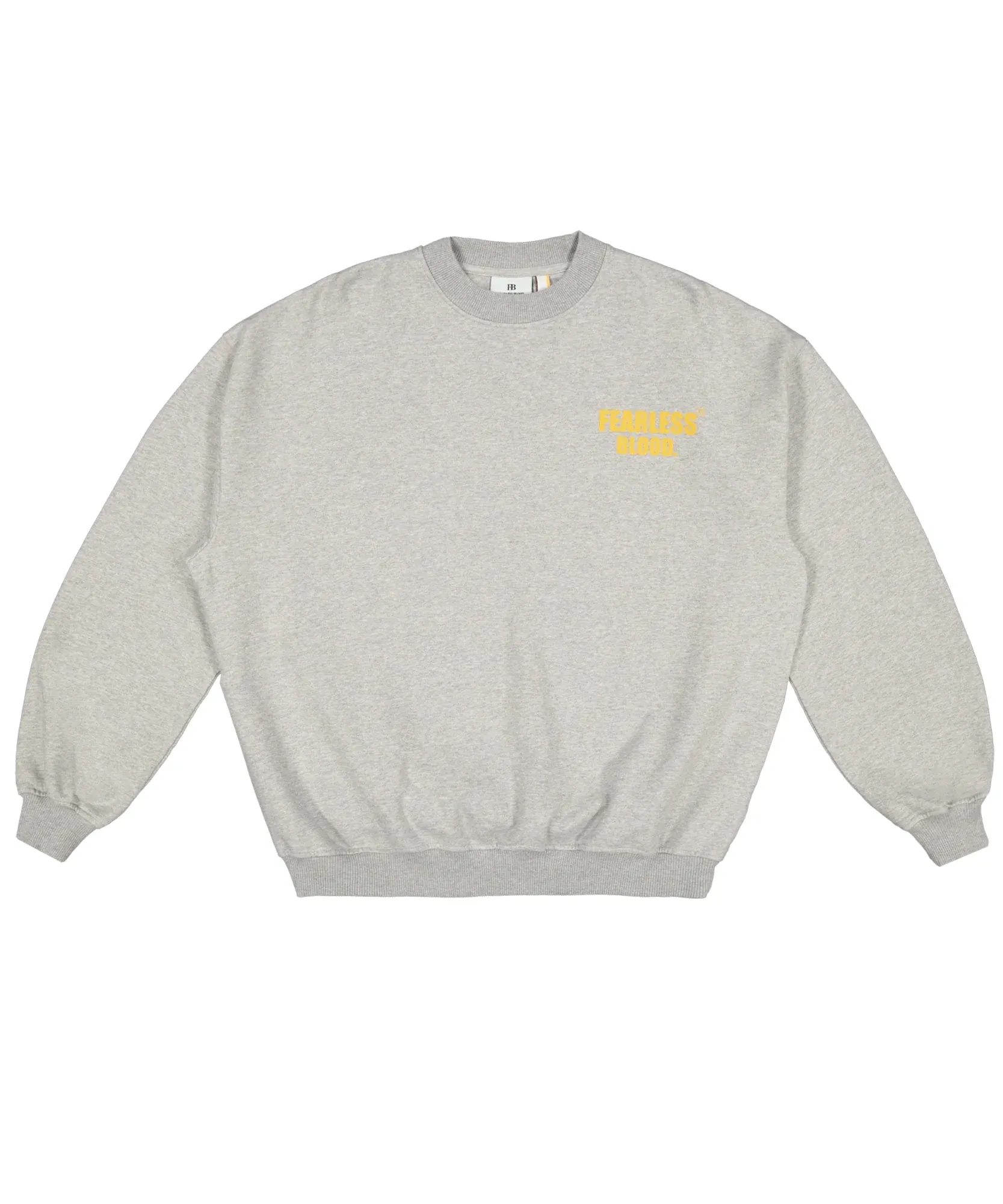 FEARLESS BLOOD - Fb - Crew - 04 - Grey Melee